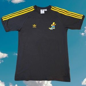 Adidas X The Simpsons 3 Stripe Tee